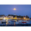 Bénodet : La Pleine Lune sur le Port