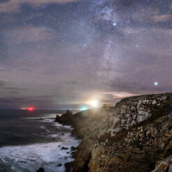 Camaret-sur-Mer : Voie lactée sur Le Toulinguet