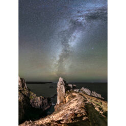 Cléden-Cap-Sizun : La Voie lactée sur la Pointe de Brezellec