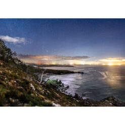 Telgruc-sur-Mer : Orion au-dessus de la plage de Trez Bihan