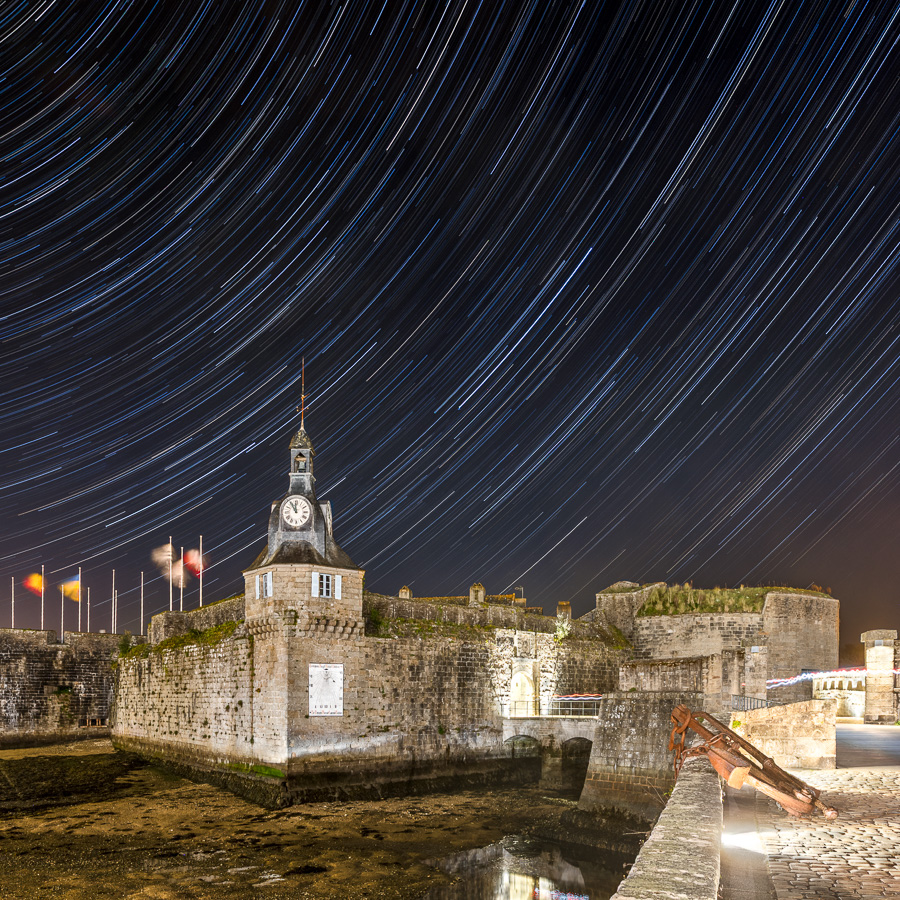 Concarneau : La Ville Close sous les étoiles