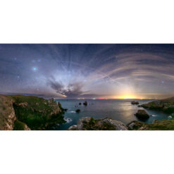 Goulien : La baie de Douarnenez de nuit