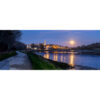 Pont-Croix : Lever de Lune sur le Goyen