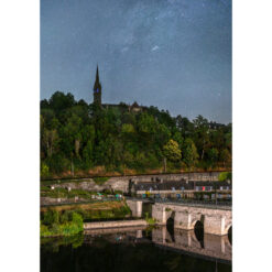 Châteauneuf-du-Faou : La Chapelle Notre-Dame-des-Portes au-dessus du Pont du Roy